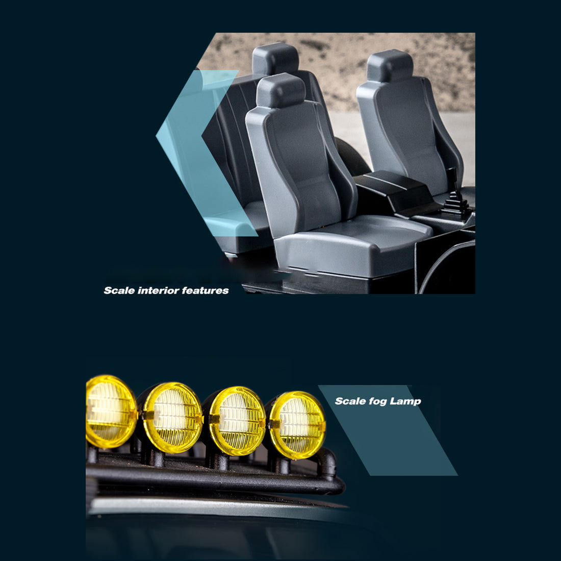 RC Car ROCHOBBY 1/18 KATANA V2 2.4Ghz RC Car 4WD Remote Control Off-road Vehicle Crawler (RTR)