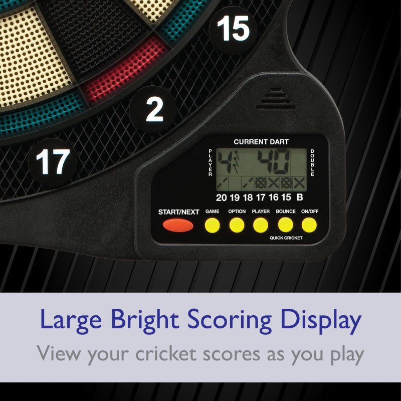 Fat Cat 727 Electronic Dartboard, 13.5
