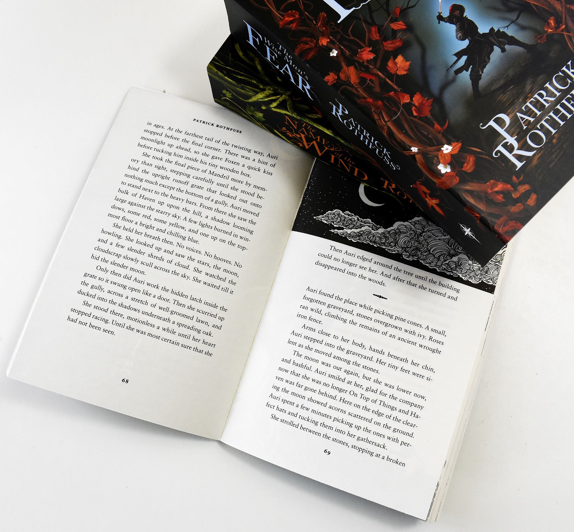 The Kingkiller Chronicle Series 3 Books Collection Set by Patrick Rothfuss - Fiction - Paperback