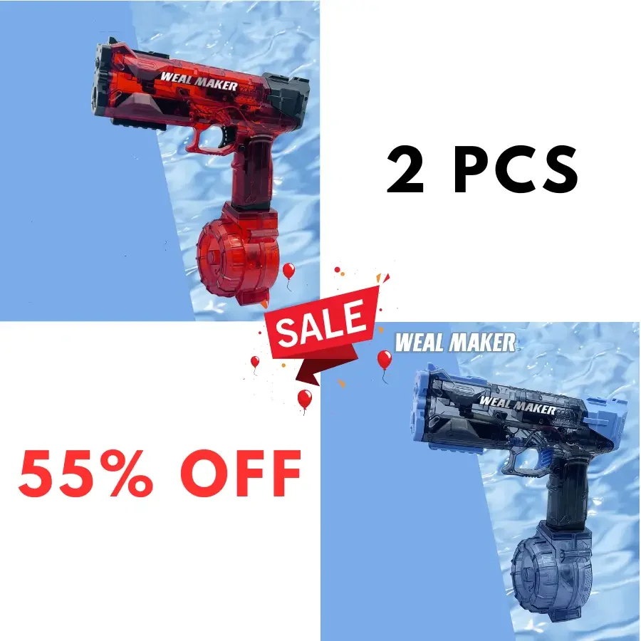(Summer Hot Sale Now-50% OFF) 🔫✨2023 New Glock Fast Shooting Water Gun-BUY 2 FREE SHIPPING