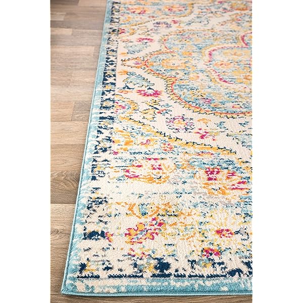 Rugshop Vintage Distressed Bohemian Area 5' x 7' Multi 5' x 7' Multi Color