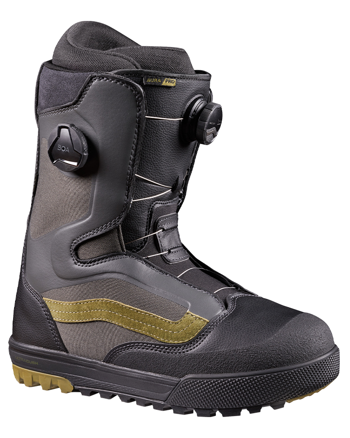 Vans Aura Pro Snowboard Boots - Black/Charcoal - 2023