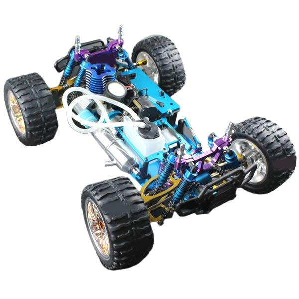 HSP Monster Truck 94188 Chassis Frame with Engine and Remote Control - Building Kit Version