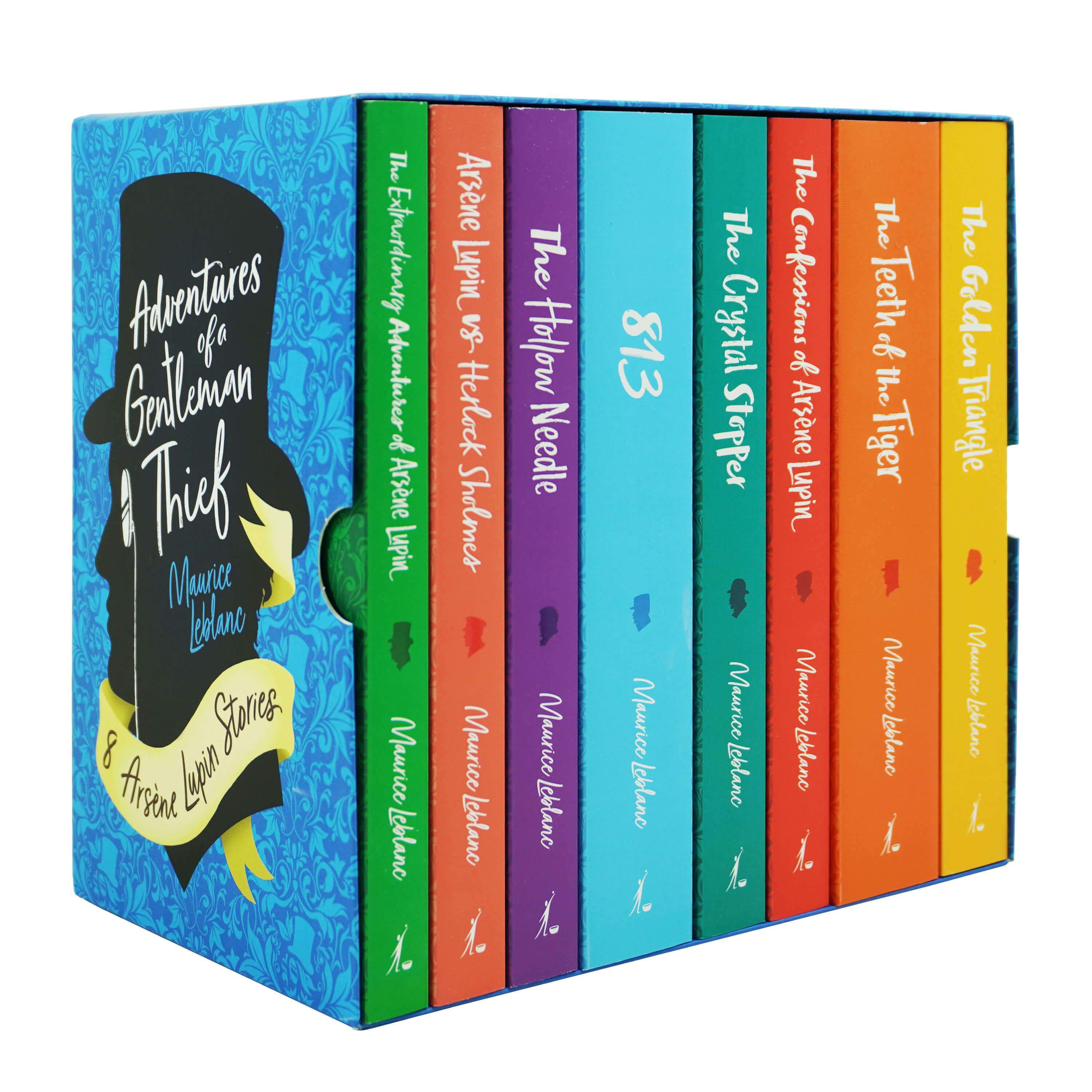 The Complete Collection of Ars��ne Lupin 8 Books Box Set by Maurice LeBlanc - Age 18 years and up - Paperback