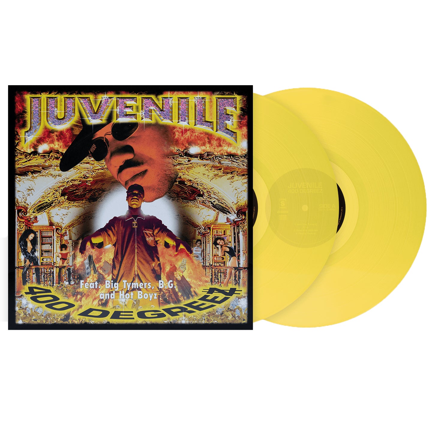 Juvenile - 400 Degreez (Exclusive Club Edition Yellow Translucent 2XLP Vinyl Record