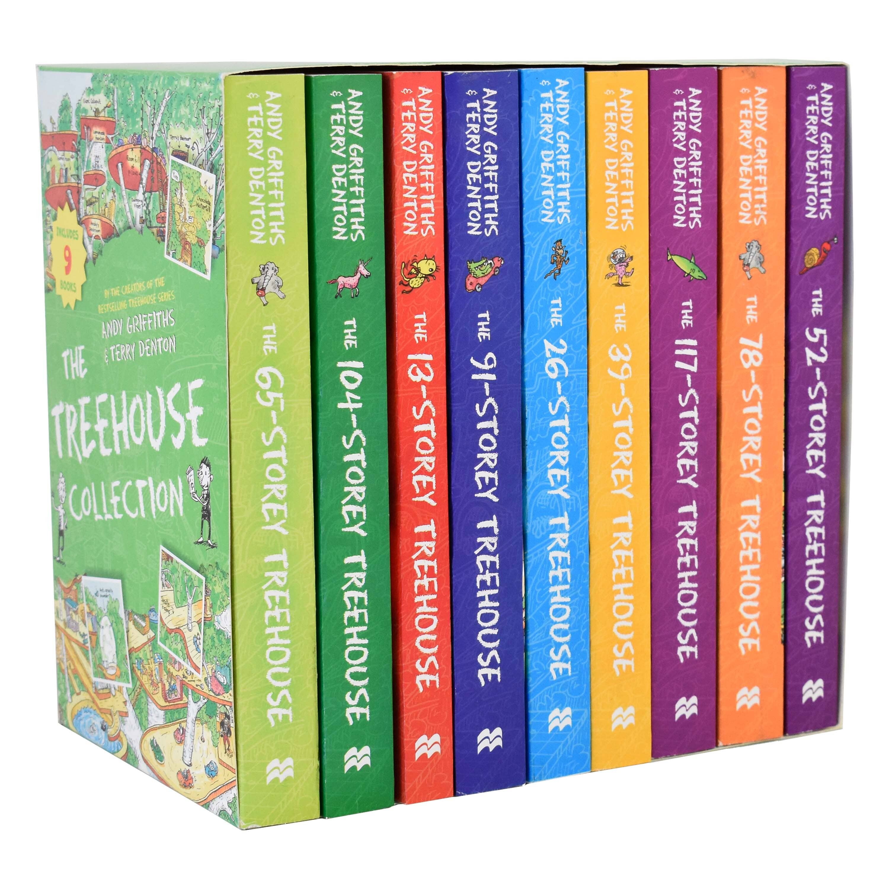 The Treehouse Series 9 Book Collection by Andy Griffiths & Terry Denton - Ages 7-9 - Paperback