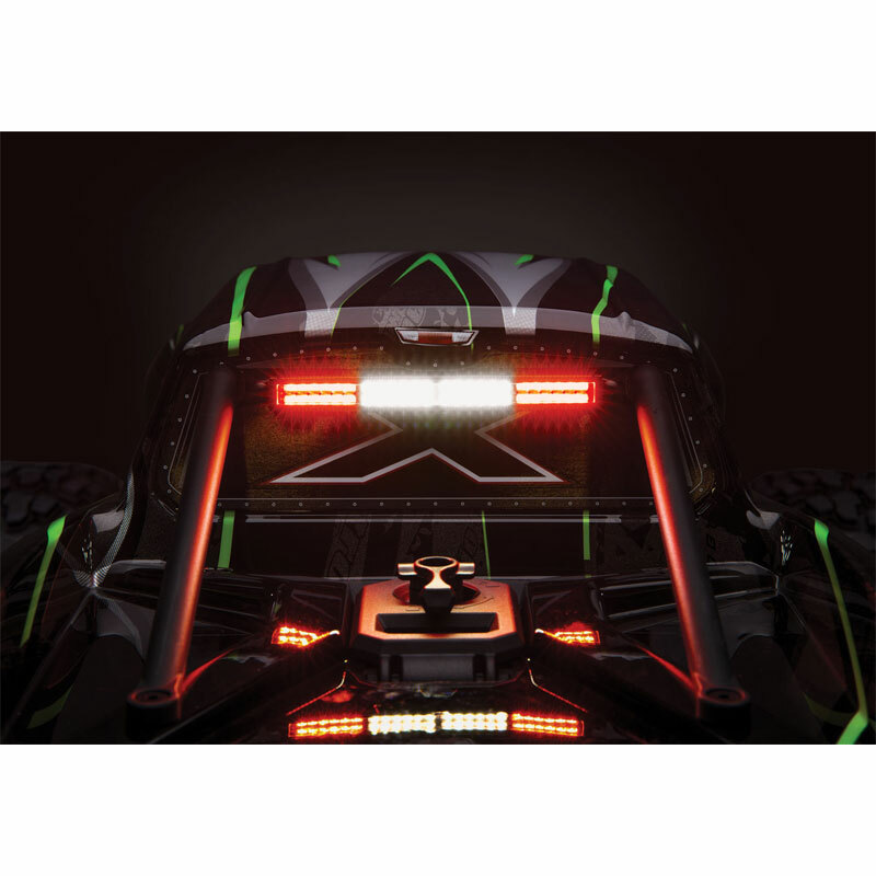 Traxxas X-Maxx Complete LED Light Kit with #6590 HV Power Amplifier
