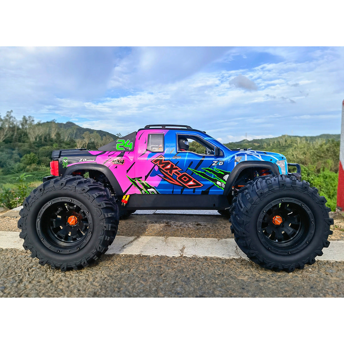 ZD Racing MX-07 1/7 4WD Monster Off-road Car - KIT Version