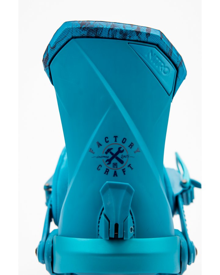 Nitro Team Snowboard Bindings - F.C.S./Blue - 2022 (M)