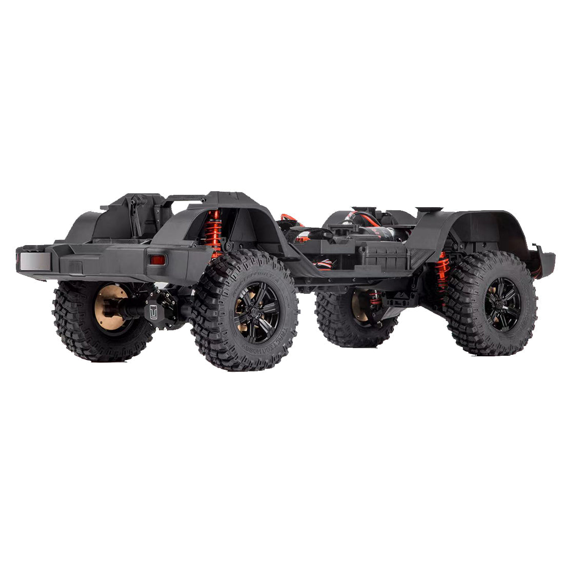 TRACTION HOBBY 1/8 TANK 300 RC Car Timesharing Four-Wheel Drive Two-gear Two-speed Electric RC Simulated Off-road Crawler Model Car RTR