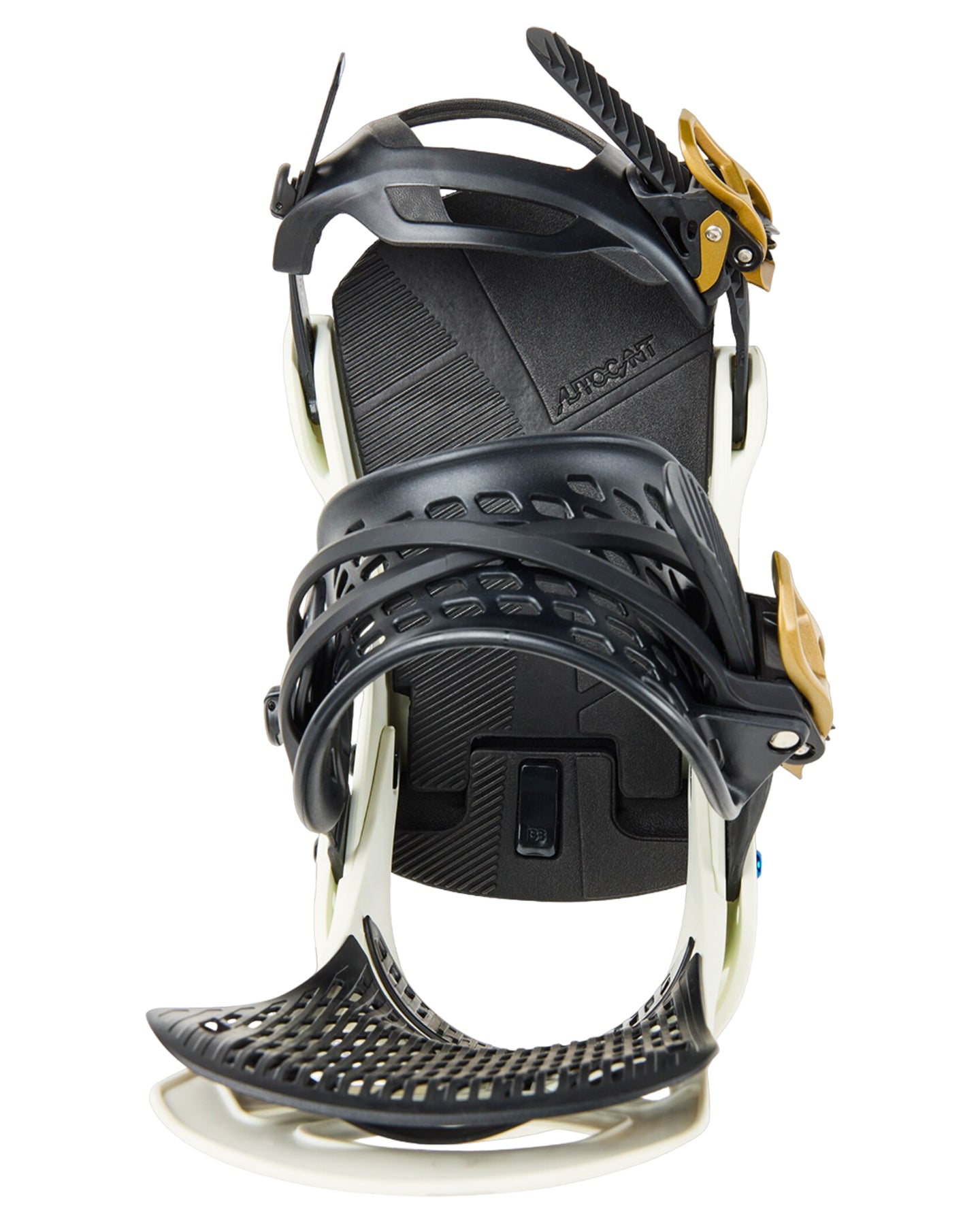 Burton Men's Genesis Re:Flex Snowboard Bindings - White / Gold - 2024
