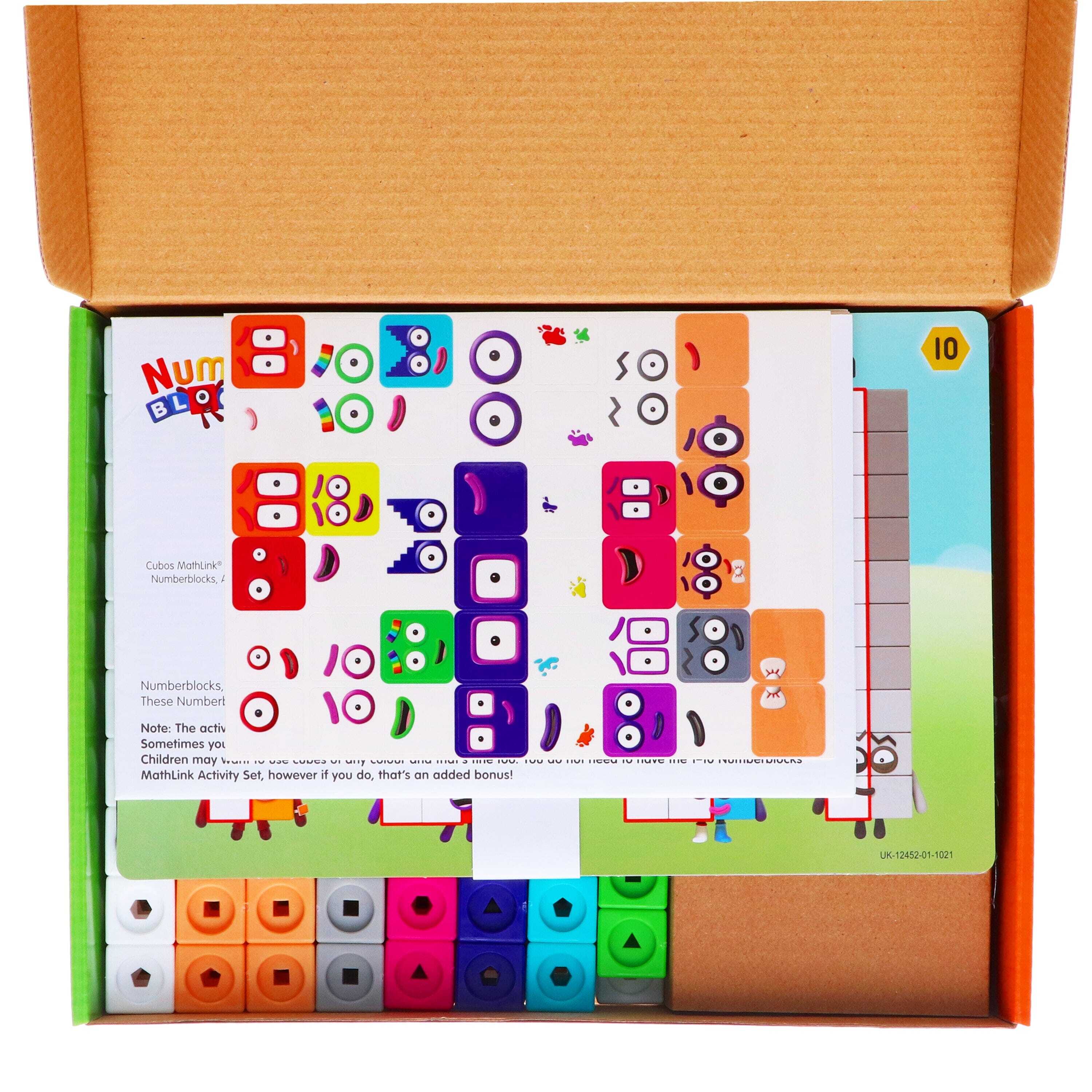 MathLink Cubes Numberblocks 11-20 Activity Set by Learning Resources - Ages 3+