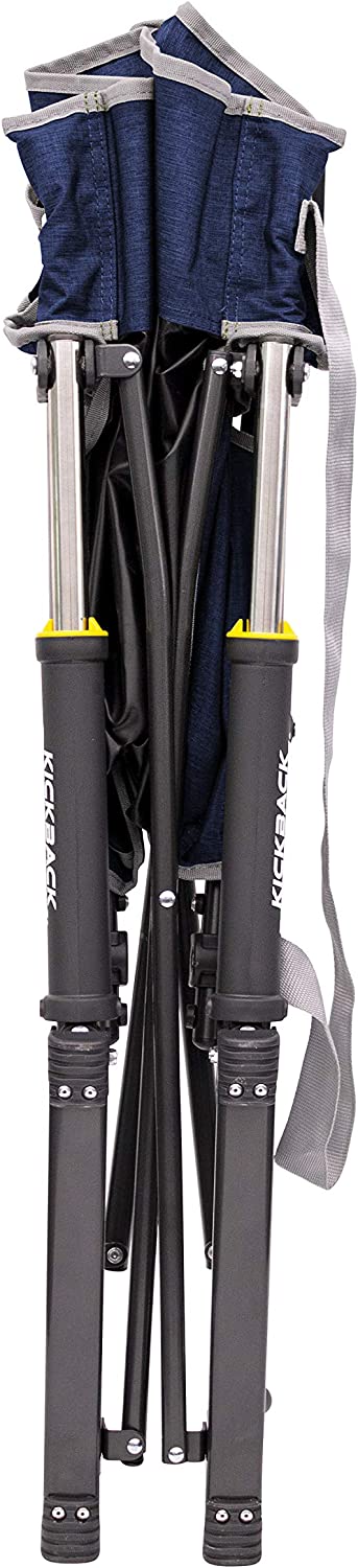 Outdoor Freestyle Rocker Portable Rocking Chair & Outdoor Camping Chair, ergonomic Nylon, Indigo Blue