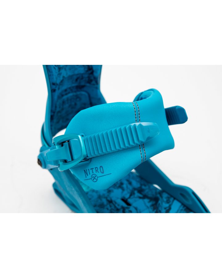 Nitro Team Snowboard Bindings - F.C.S./Blue - 2022 (M)
