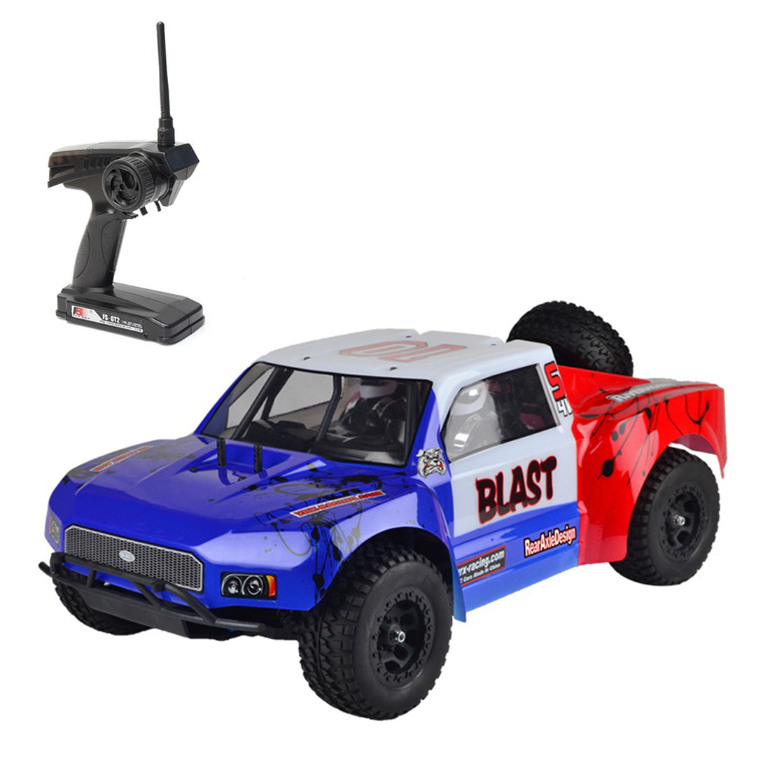 VRX RH1045SC 1/10 Scale 4WD Brushless Desert Short Course Truck High Speed 2.4G RC Car with 45A ESC and 3650 Motor - R0255 RTR Version