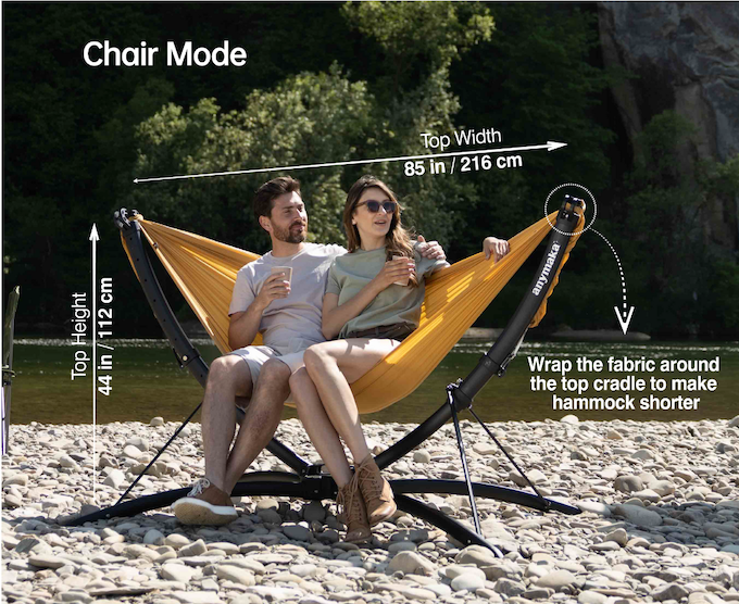 🌞The Portable Hammock Stand that Sets Up in 3 Seconds