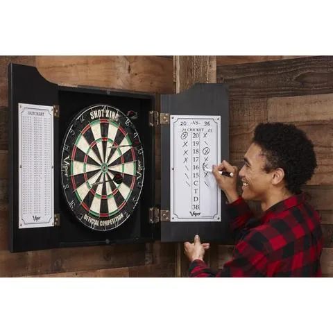 Viper Hudson Dartboard Cabinet Black