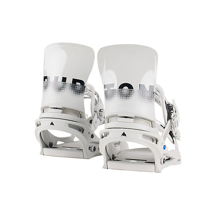 Burton Cartel X Bindings -White/Grey/Logo - Ex Display