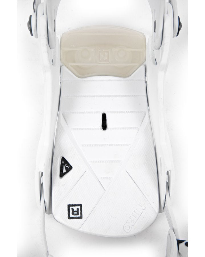 Nitro Team Pro Snowboard Bindings - White Shadow - 2023