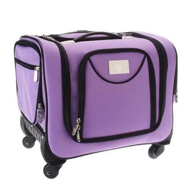 💥QVC-Last Day BUY 2 SAVE 30%💥Weekender Bag with Set of 2 Snap-In Toiletry Case