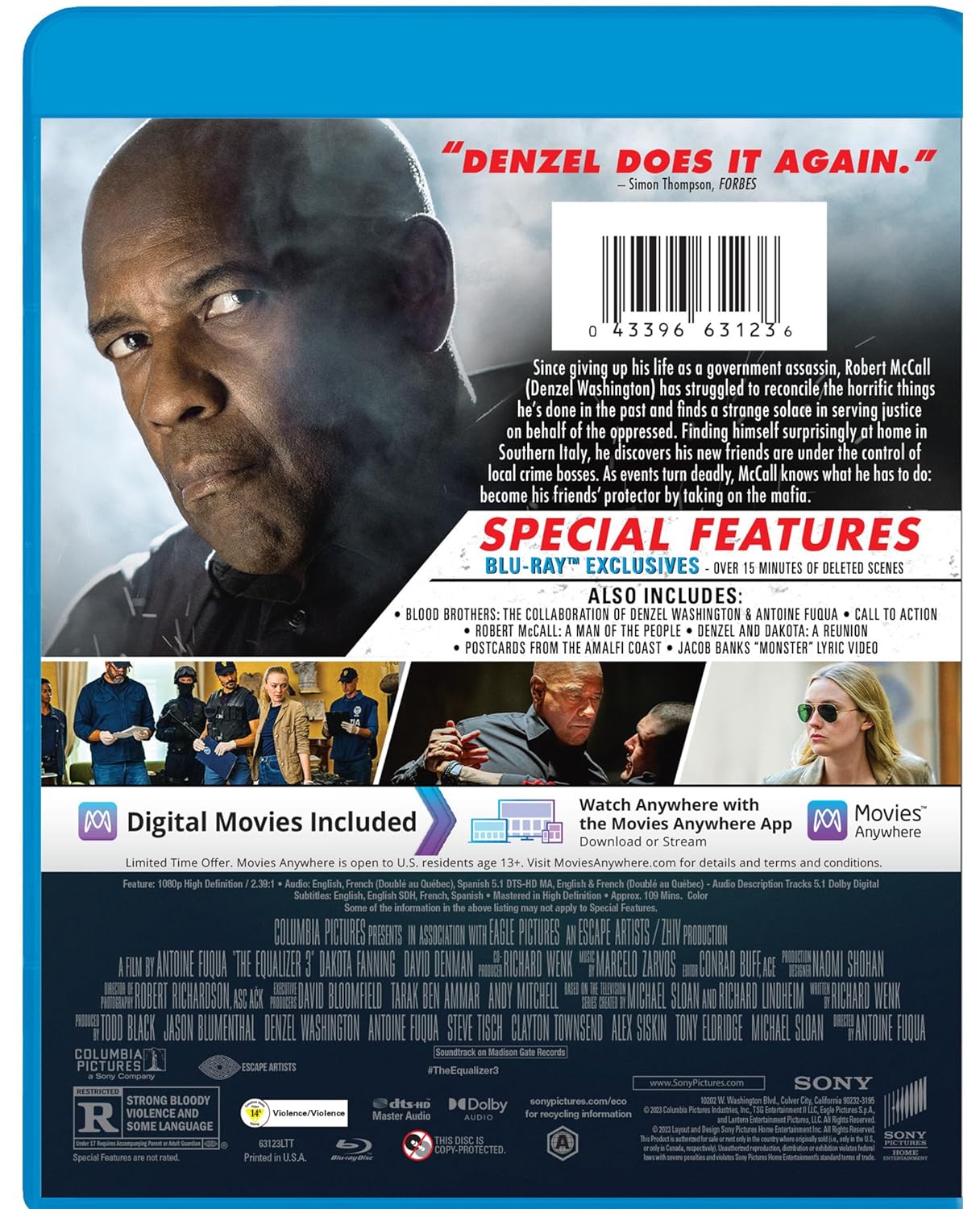 Equalizer 3, The - Blu-ray + Digital
