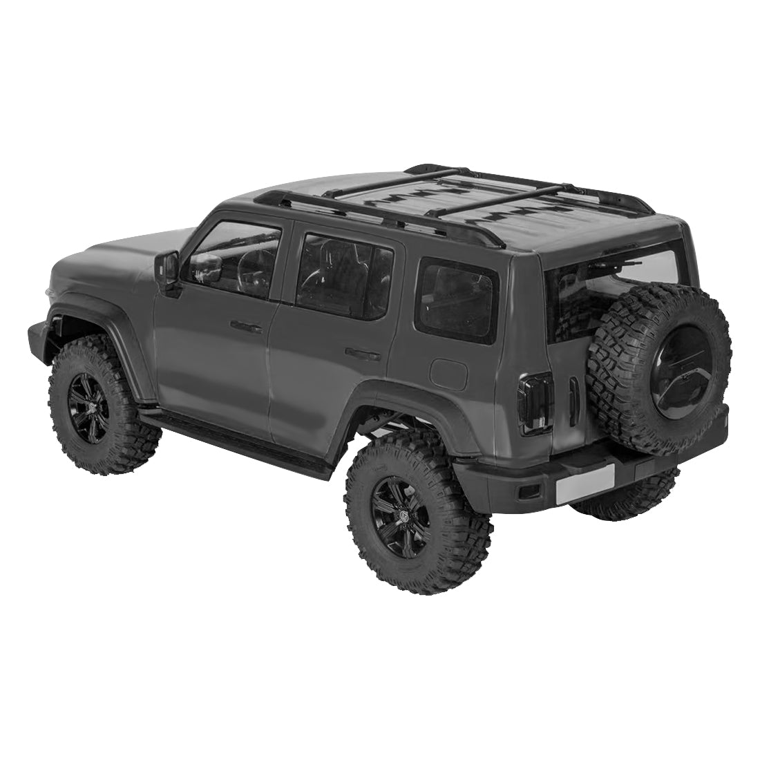TRACTION HOBBY 1/8 TANK 300 RC Car Timesharing Four-Wheel Drive Two-gear Two-speed Electric RC Simulated Off-road Crawler Model Car RTR