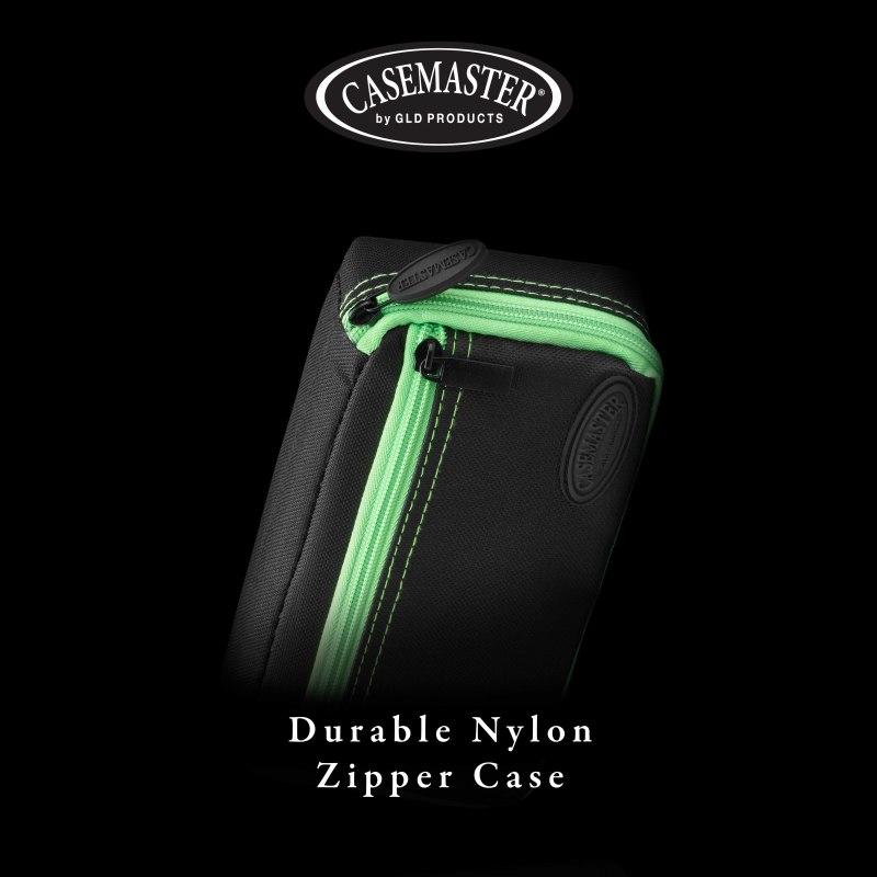 Casemaster Plazma Dart Case Black with Green Trim