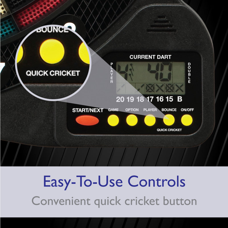 Fat Cat 727 Electronic Dartboard, 13.5