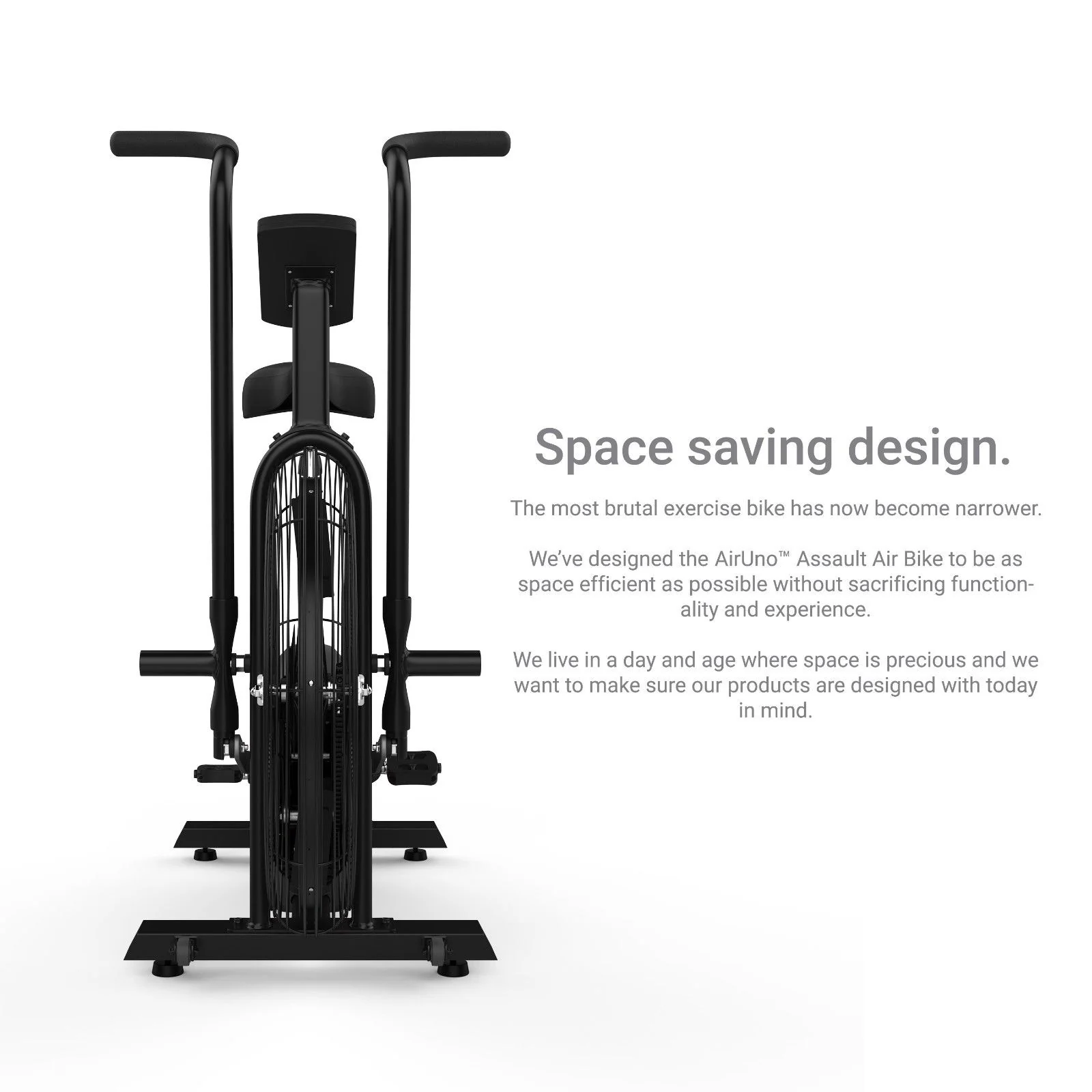 AirUno Air Assault Exercise Bike Cardio CrossTrain Fitness Cycle Heavy Duty MMA