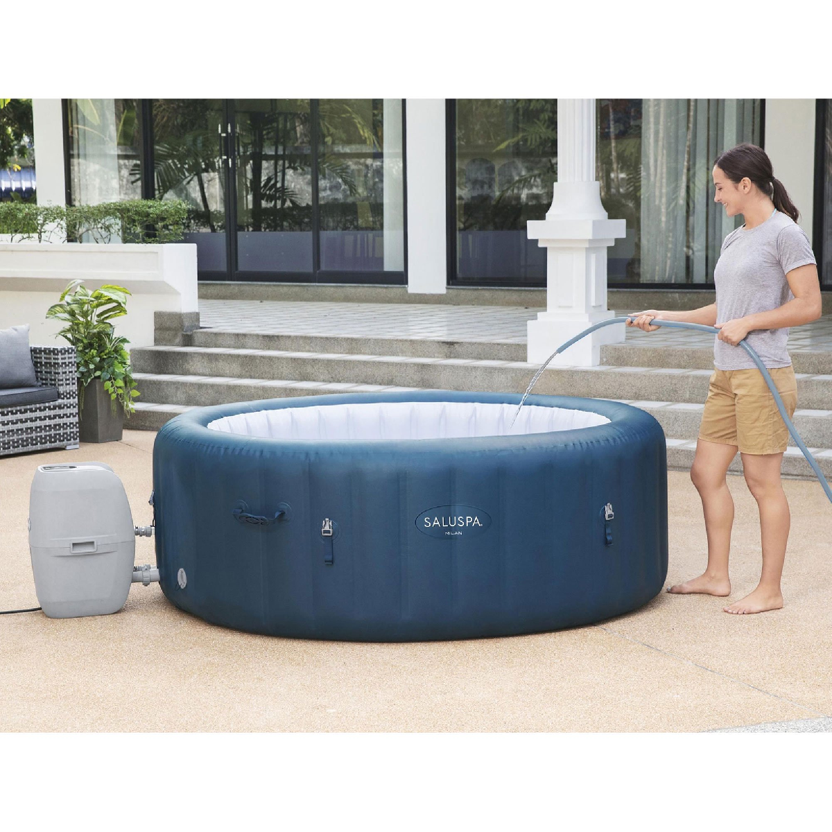 🔥Big Promotion - Coleman Inflatable Spa Hot 🛀Tub 4-6 Person