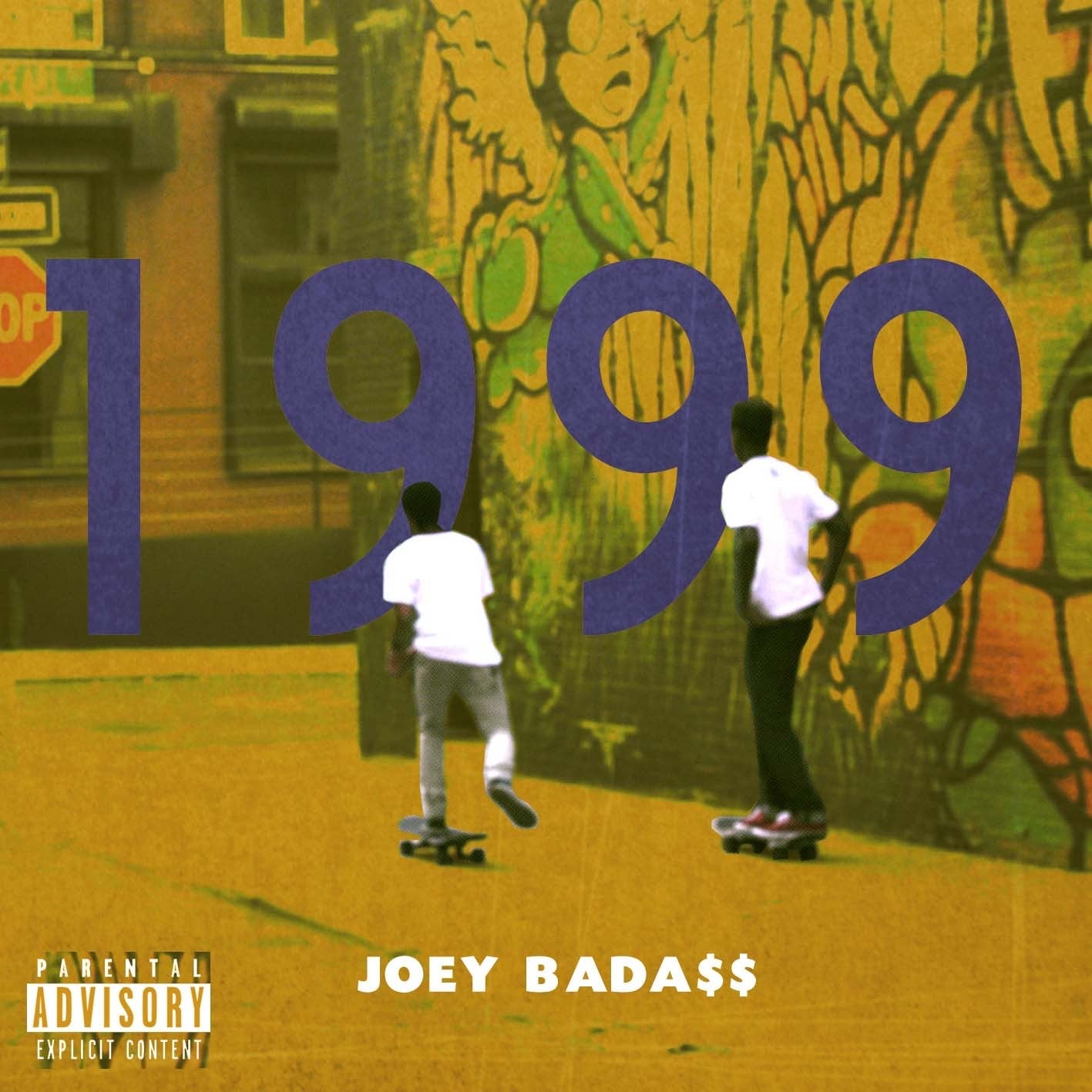 Joey Bada$$ 1999 Exclusive Limited Edition Purple / Yellow Colored Vinyl 2xLP