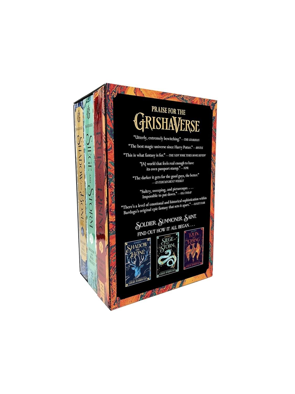 The Shadow and Bone Trilogy Boxed Set: Shadow and Bone, Siege and Storm, Ruin and Rising Paperback – Box set