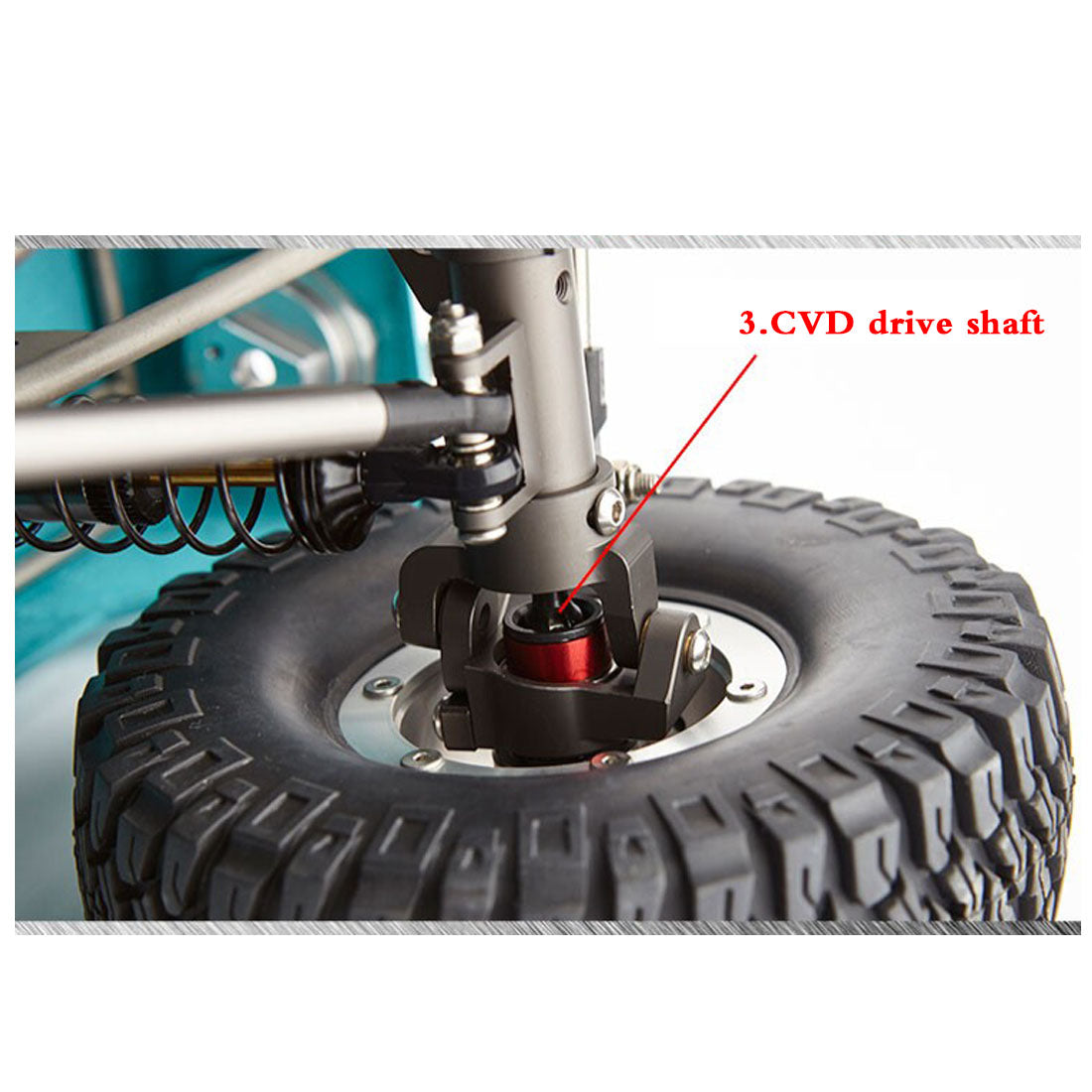 TFL Bronco C1508 1/10 4WD Full Metal RC Crawler Car - Car Shell Painting KIT Version