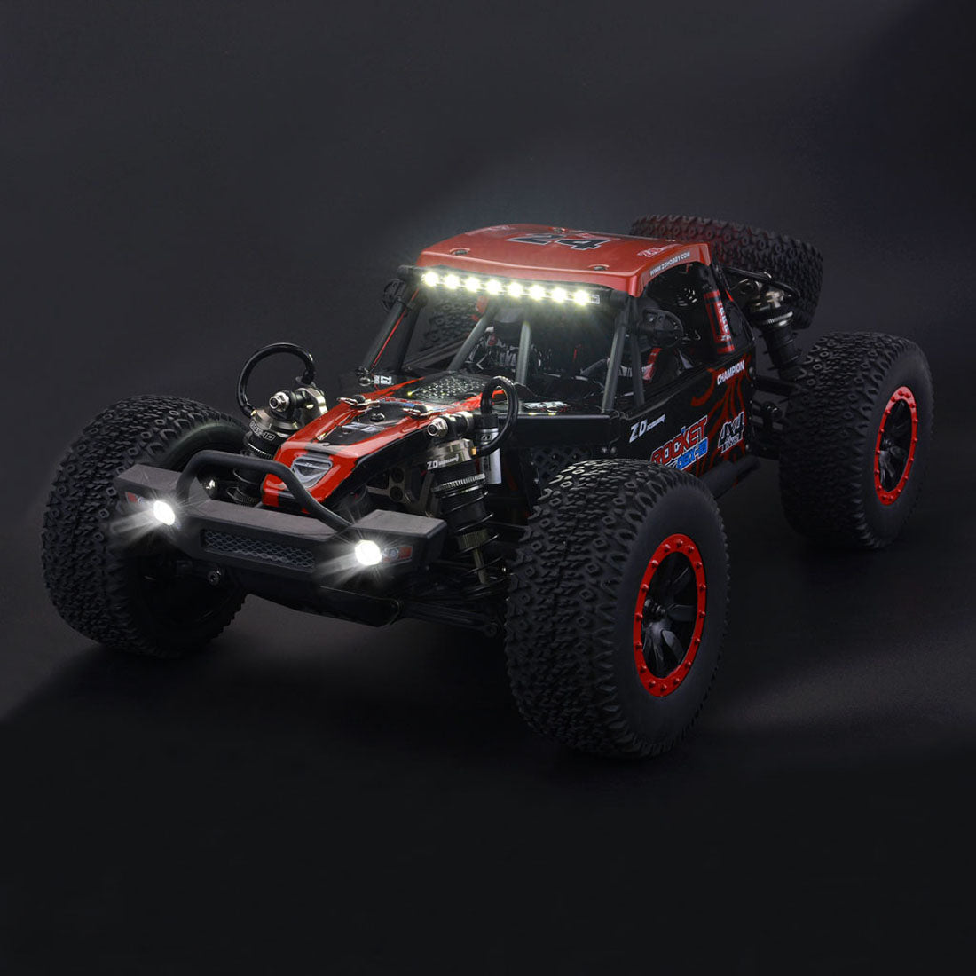 ZD Racing ROCKET DBX-10 1/10 4WD 55km/H 2.4G RC Car Brushed Motor High-speed Remote Control Off-road Desert Buggy Vehicle - RTR