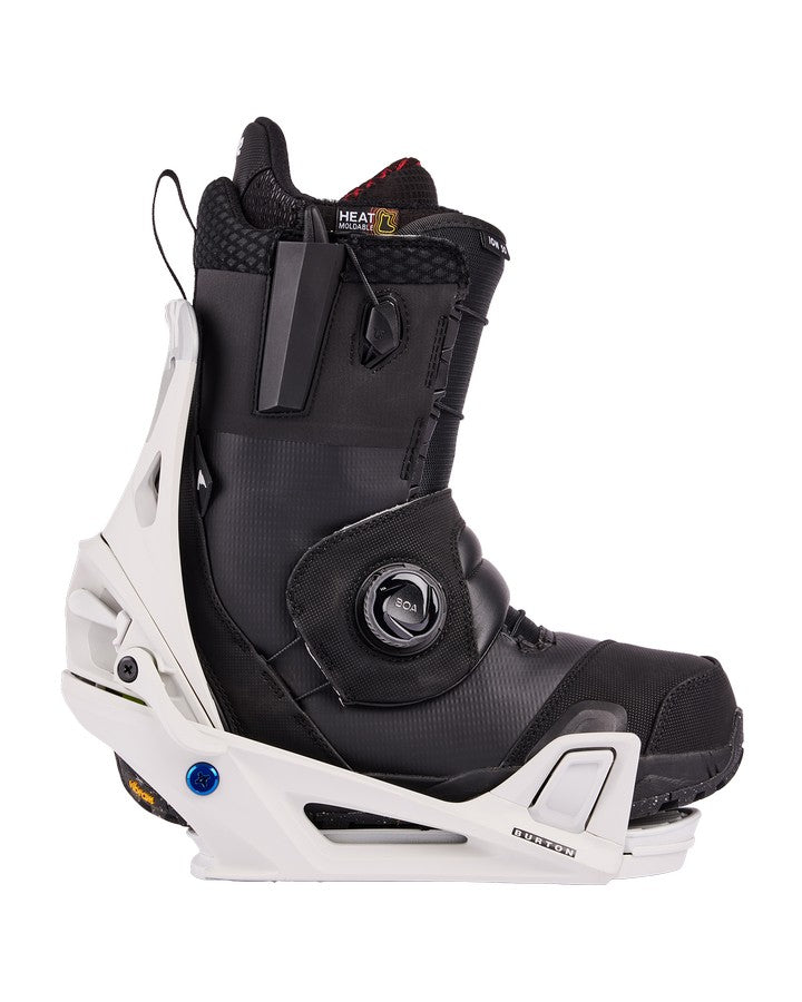Burton Step On Re:Flex Snowboard Bindings - Gray Cloud - 2023