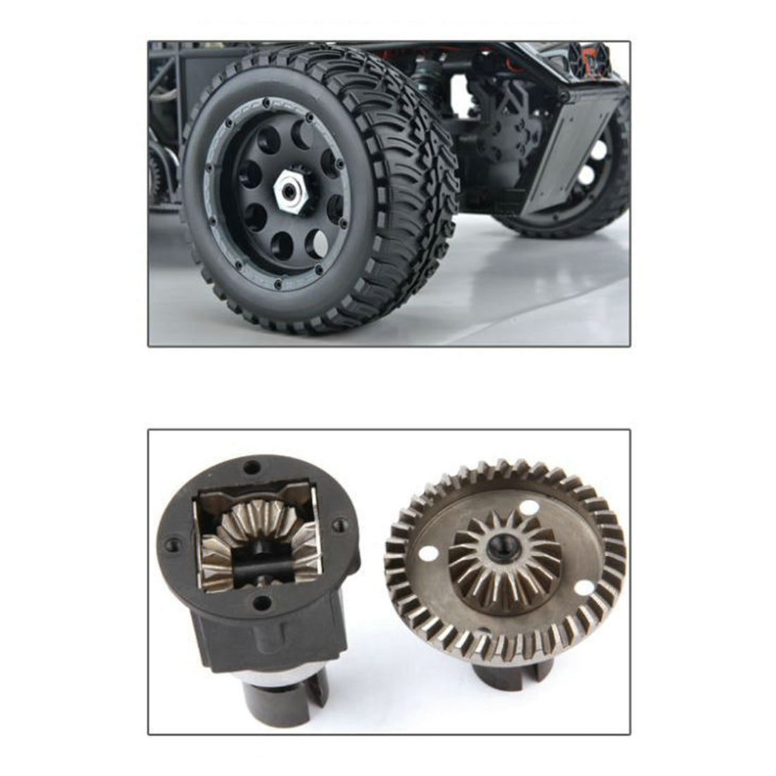 FS Racing 11903 1:5 80KM/H RC Car 2.4G 4WD High-speed Desert Off-road Vehicle with 30cc Gasoline Engine