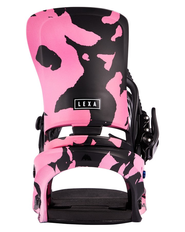 Burton Womens Lexa Re:Flex Snowboard Bindings - Pink/Black - 2023