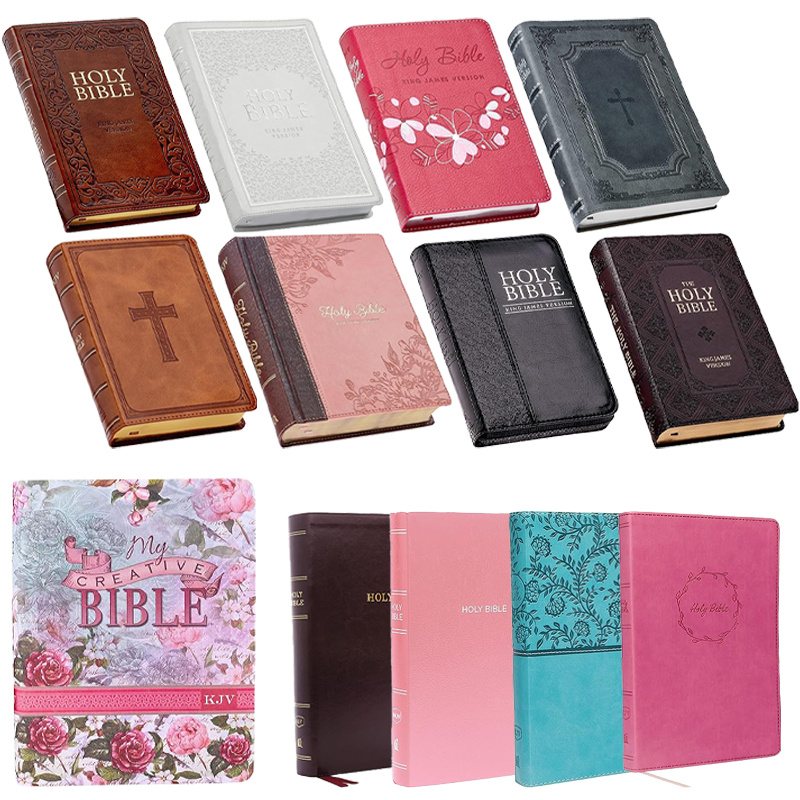 KJV Holy Bible, Giant Print Full-size Faux Leather Red Letter Edition - Thumb Index & Ribbon Marker, King James Version,Total, Holy Bible series 13 books