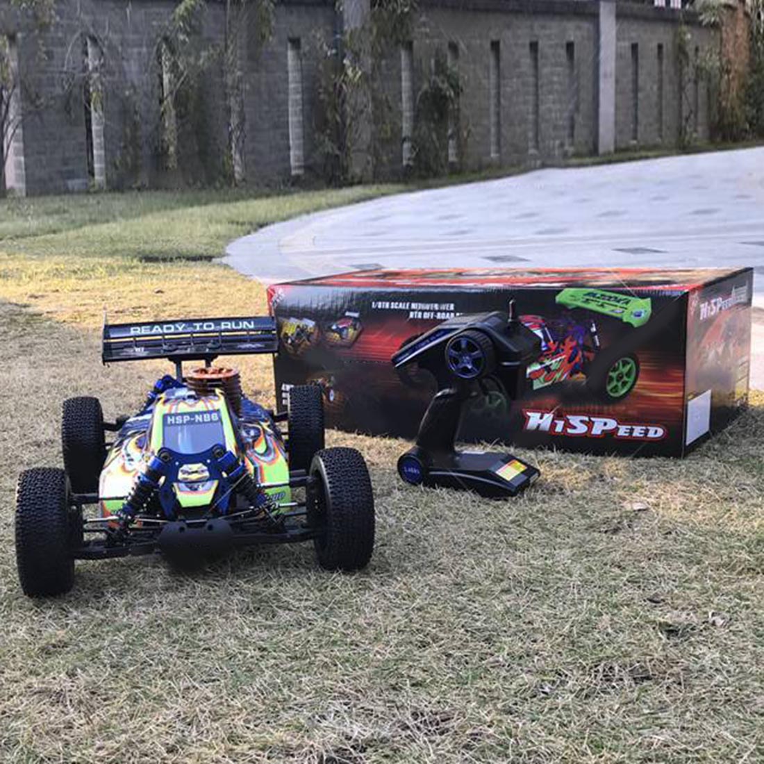 HSP 94970 1/8 RC Car 4WD 2.4G Nitro Gas Powered Monster Truck Off-road Vehicle