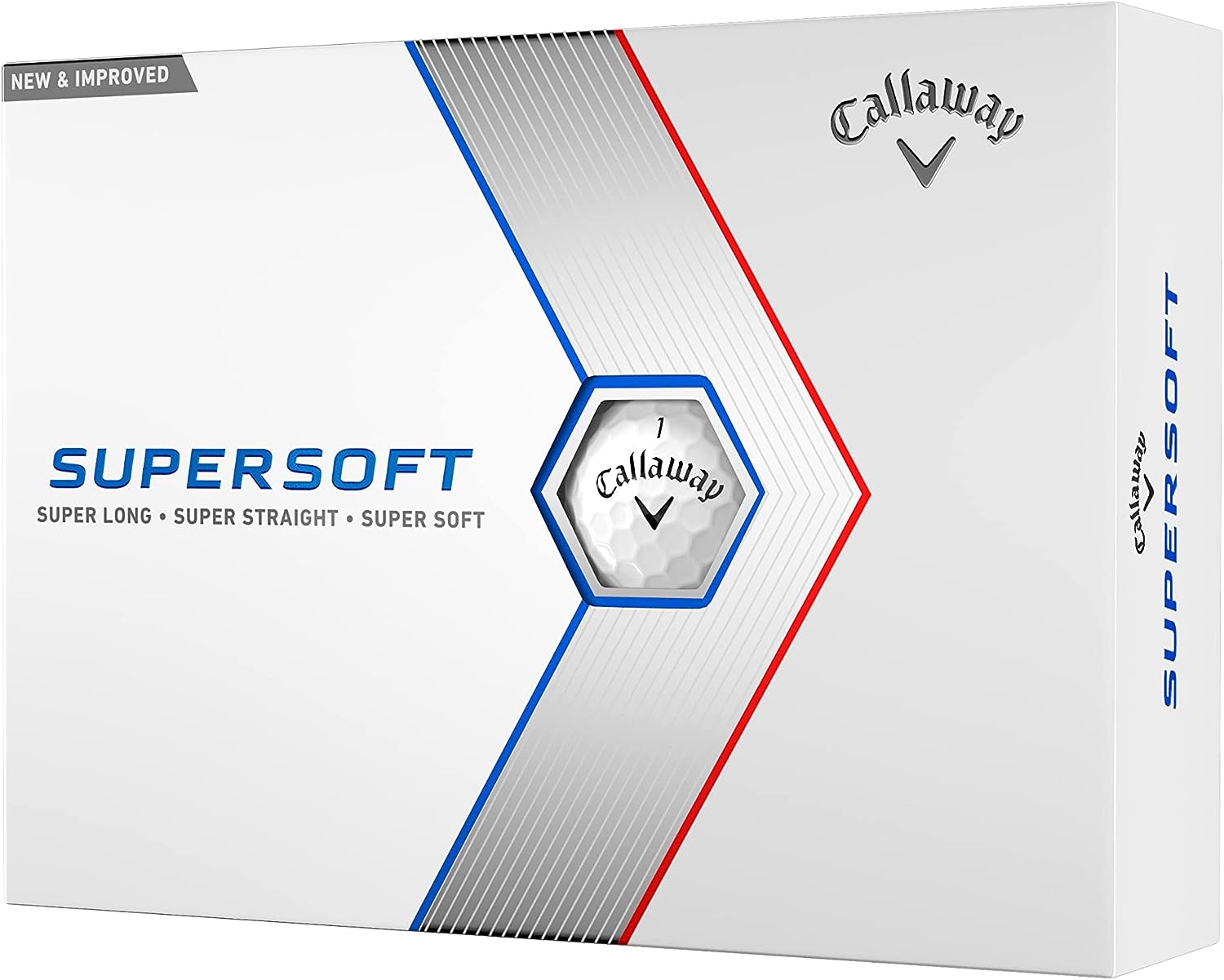 Golf 2023 Supersoft Golf Balls (One Dozen)