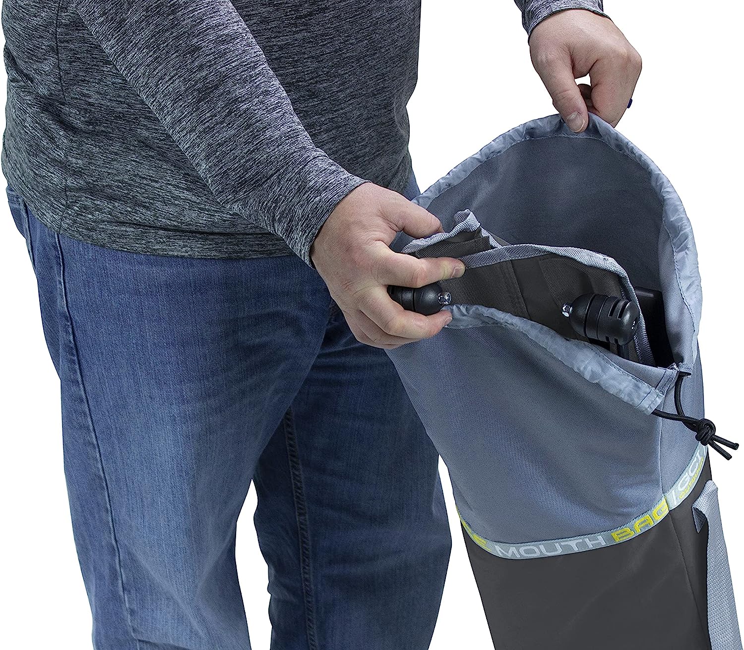 Outdoor Freestyle Rocker Portable Rocking Chair & Outdoor Camping Chair, ergonomic Nylon, Indigo Blue