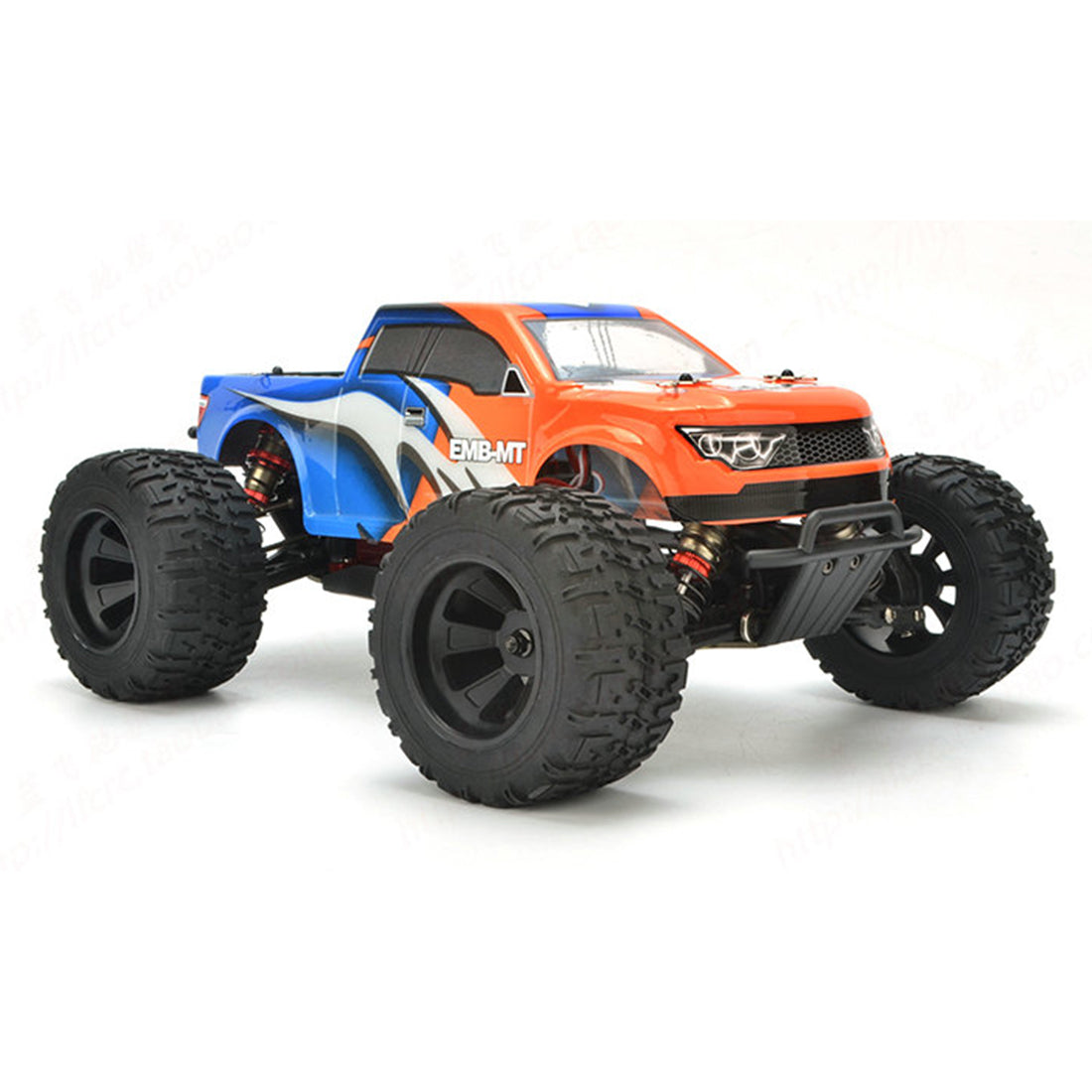 LC Racing EMB-MTH 1:14 2.4G 50+KM/H Remote Control Car 4WD Brushless Electric RC Off-road Vehicle Monster Trunk Model - RTR