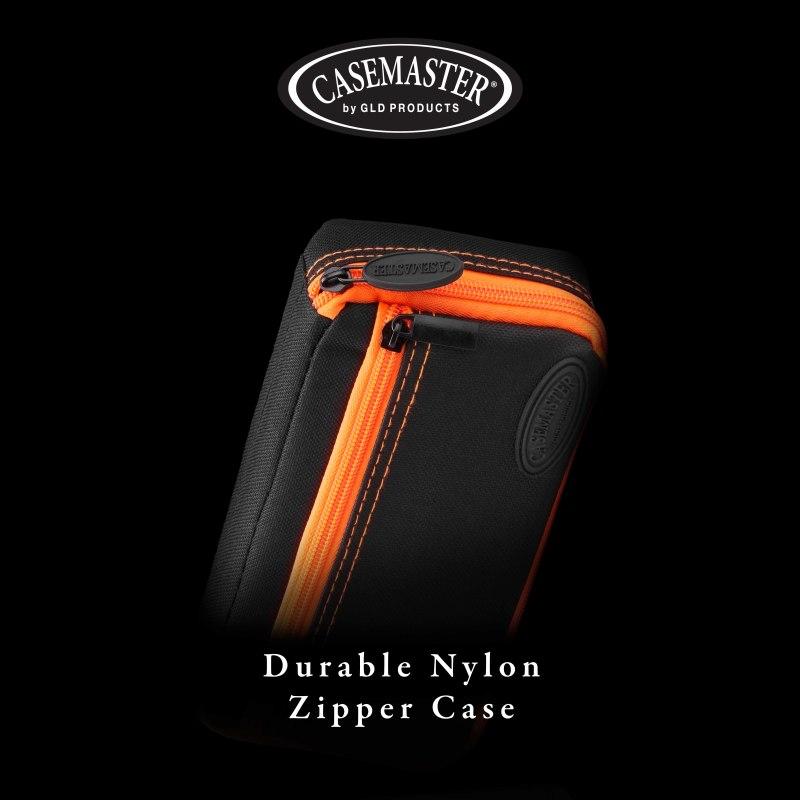 Casemaster Plazma Dart Case Black with Orange Trim