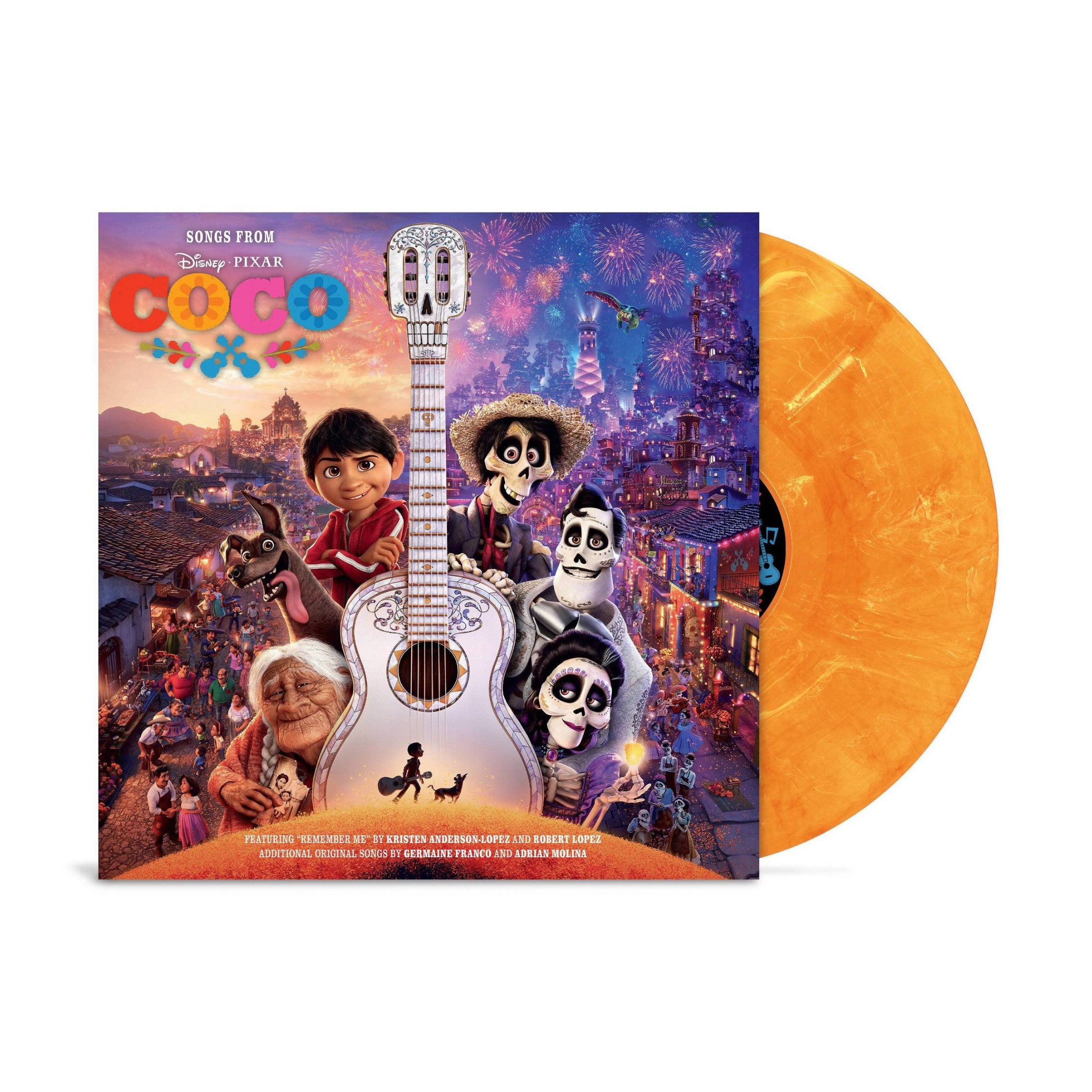 Songs from Coco Exclusive Limited Edition Orange Color Vinyl LP Record