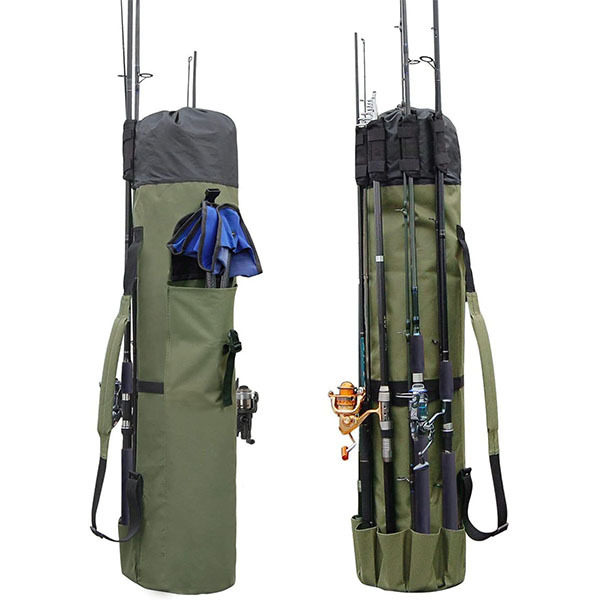 Portable Fishing Rod & Tackle Bag