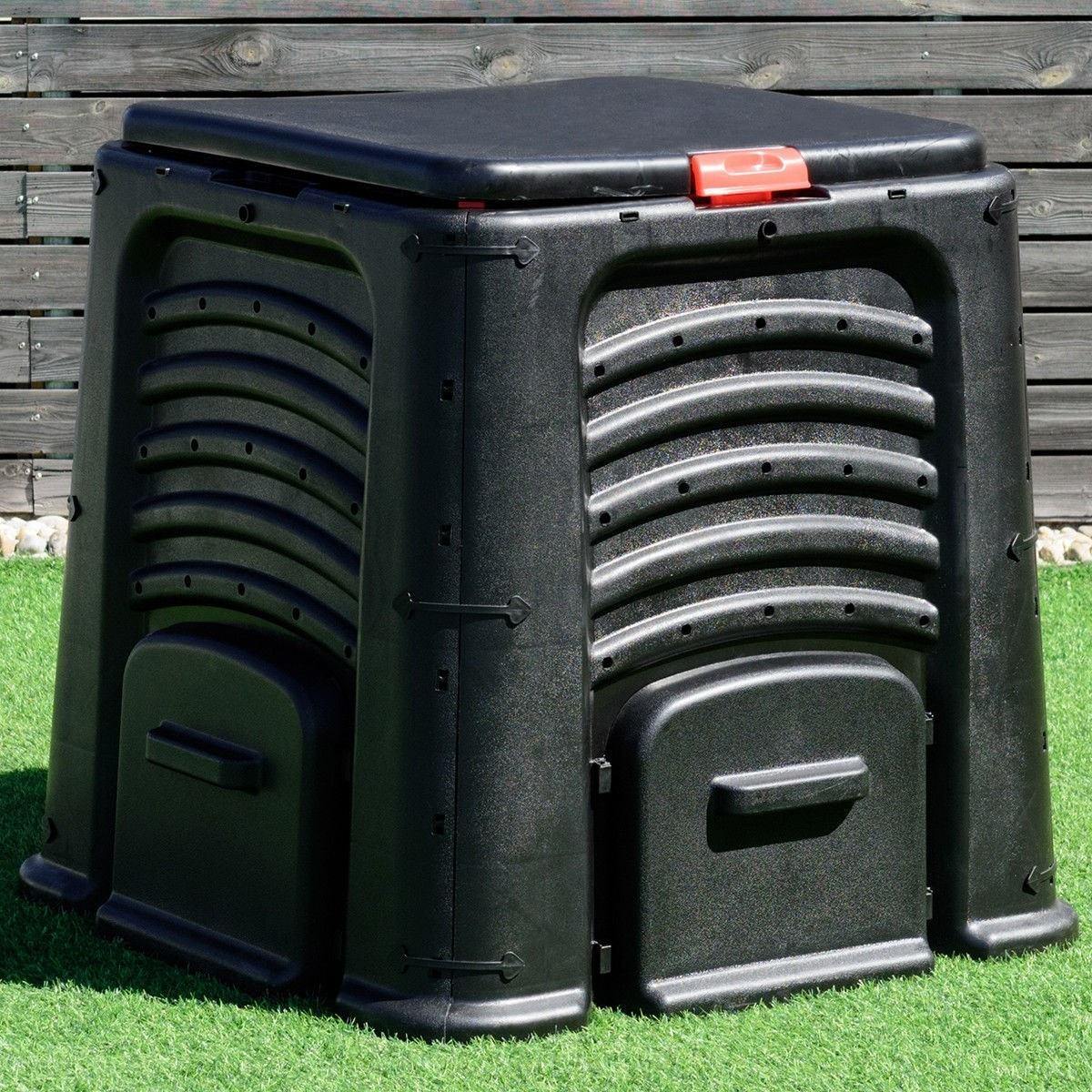 115 Gallon Garden Compost Bin Grass Food Trash Fertilizer Barrel