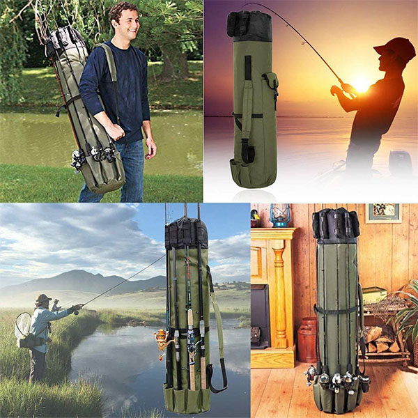 Portable Fishing Rod & Tackle Bag