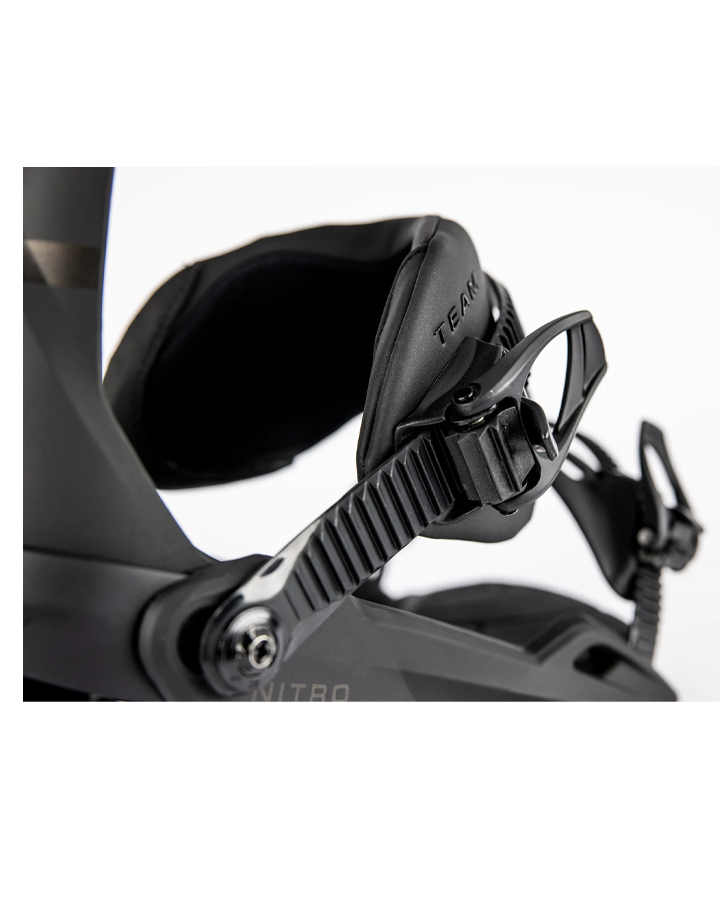 Nitro Team Snowboard Bindings - Ultra Black - 2023
