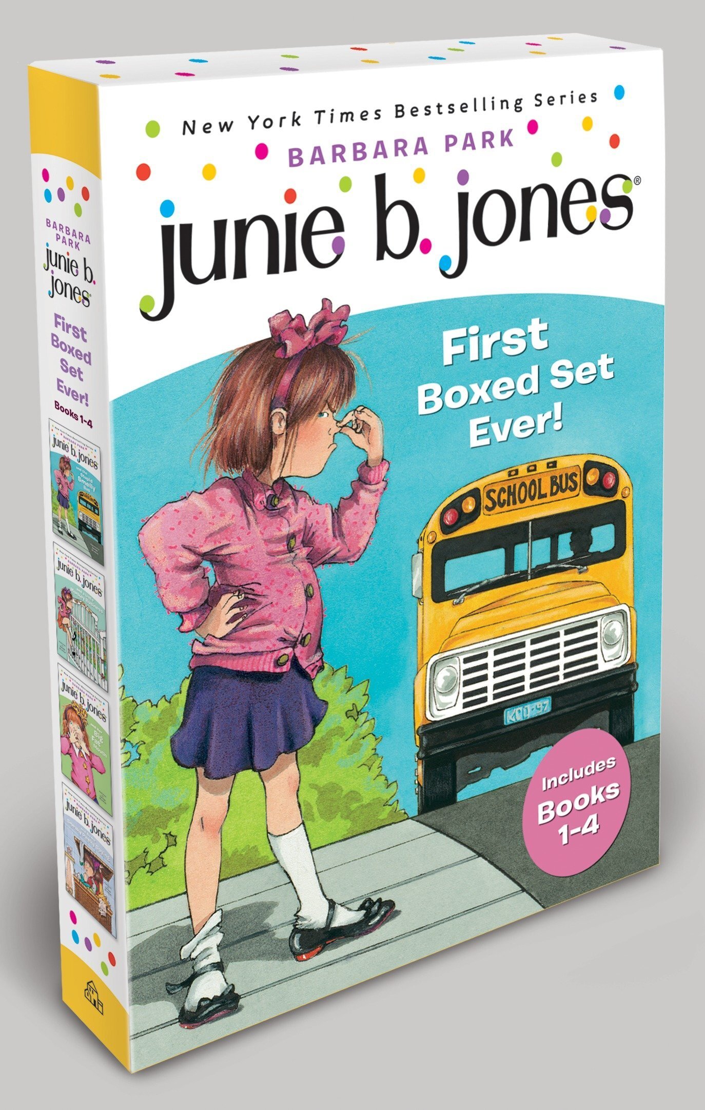 Junie B. Jones's First Boxed Set Ever! (Books 1-4) Paperback – Picture Book