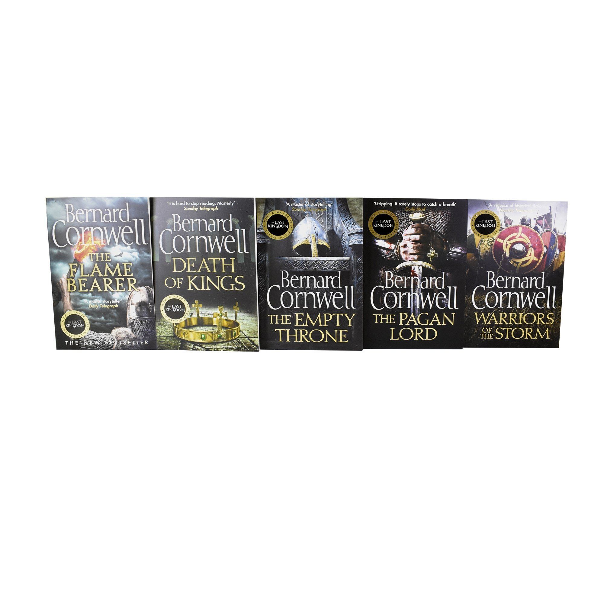 The Last Kingdom by Bernard Cornwell: Books 6-10 Collection 5 Books Set - Fiction - Paperback